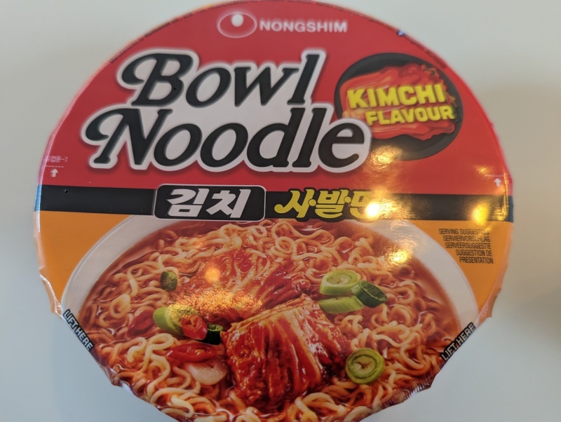 Nongshim Big Bowl Noodle Kimchi
