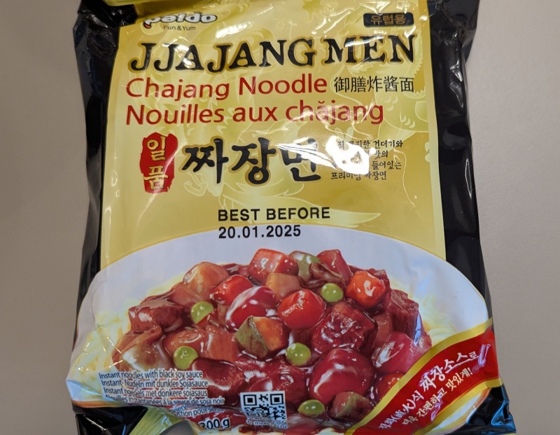 Paldo Ilpoom Jia Jangmen Chajang Noodle